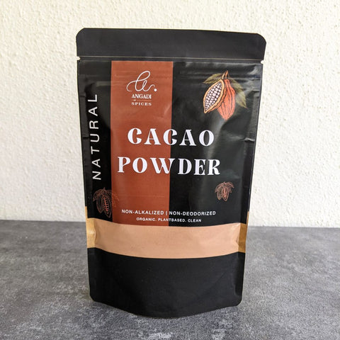 Cacao Powder Vegan | Unprocessed | Gluten-Free | Plant-Powered | Packed with Nutrients