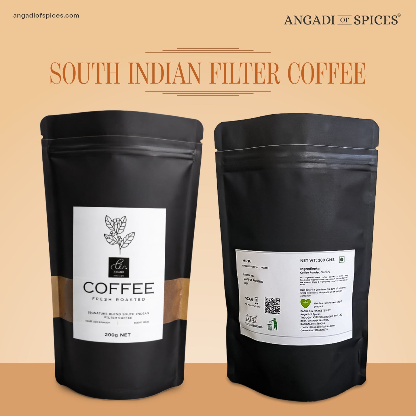 South Indian Filter Coffee 80:20 Blend