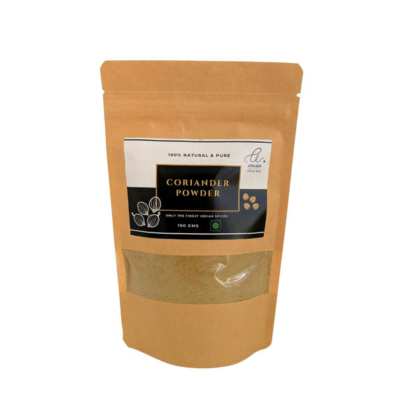 Fresh Coriander Powder Pack from Angadi of Spices
