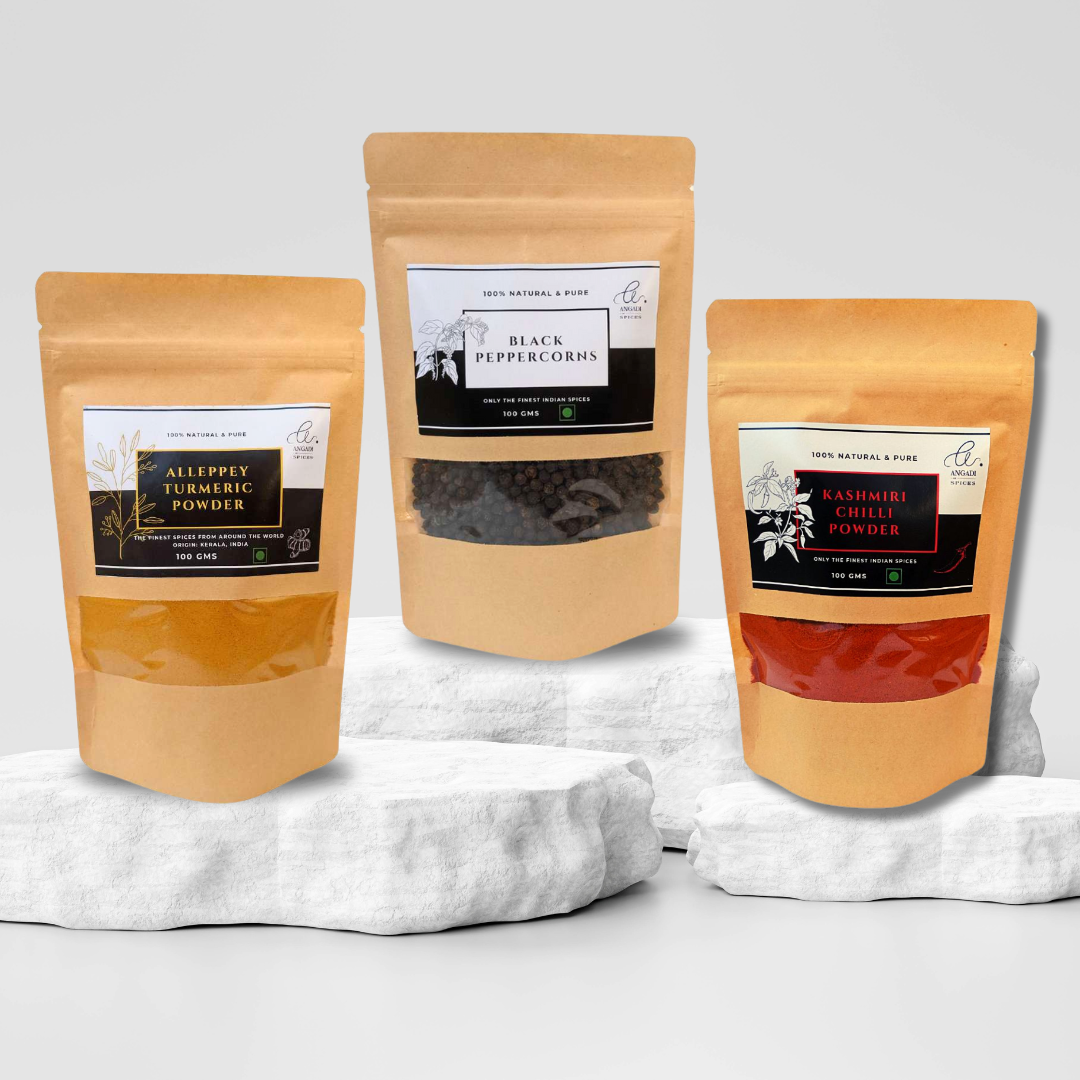 FlavourCore Combo โ Red, Gold & Black