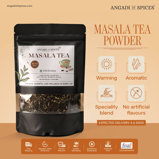 Masala Chai – Assam CTC with Real Spices