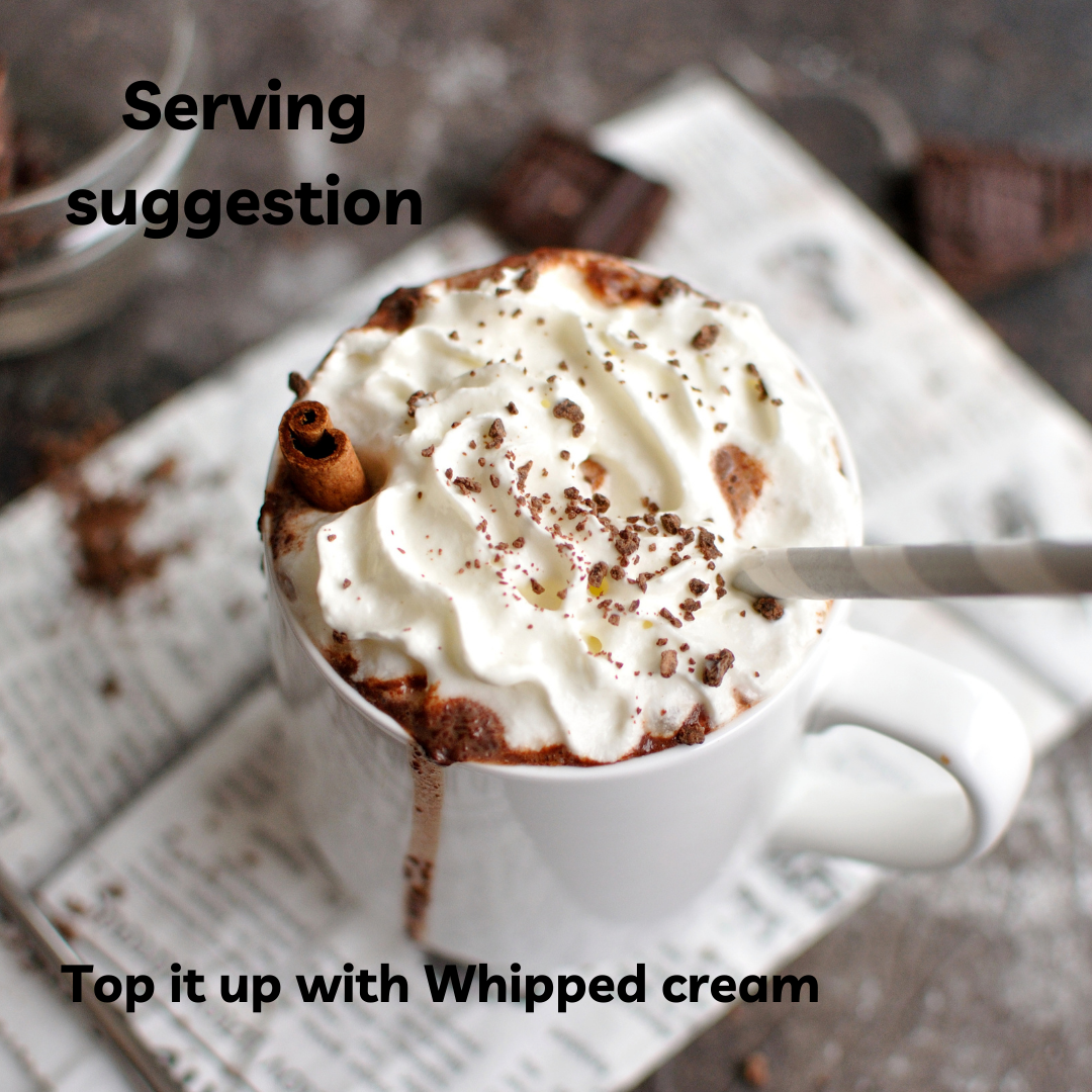 Hot Chocolate with Dark Chocolate Bits by Angadi of Spices