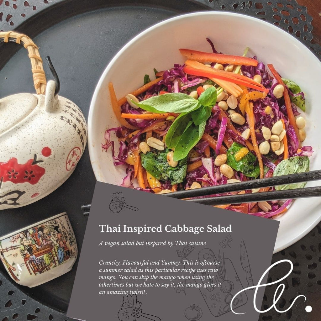 Thai Inspired Cabbage Salad
