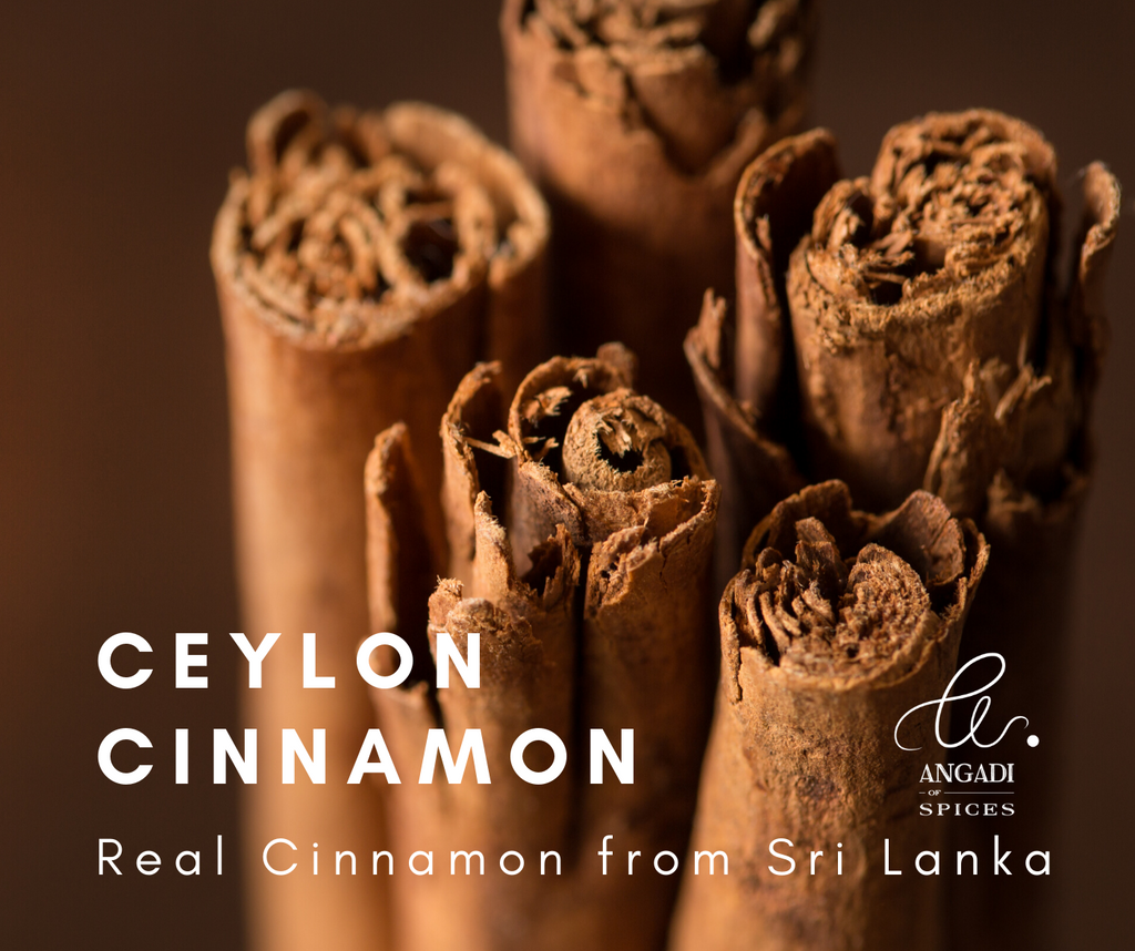 Ceylon Cinnamon - real cinnamon from Angadi of Spices