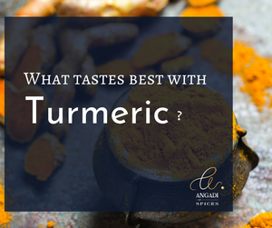 What tastes best with turmeric?