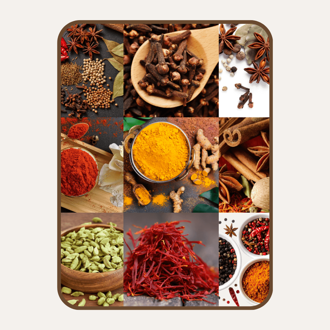 Whole Spices Collection by Angadi of Spices