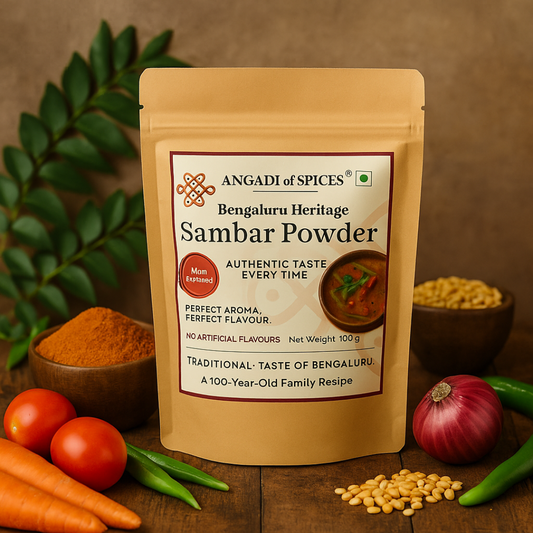 Bengaluru Heritage Sambar Powder – Authentic South Indian Spice Blend