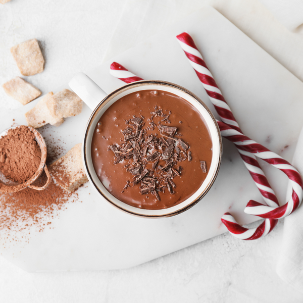 Hot Chocolate with Dark Chocolate Bits by Angadi of Spices