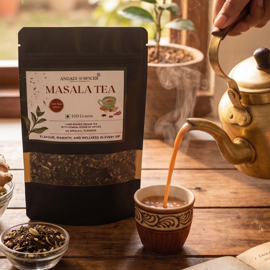 Spice-Crafted Masala Chai – Assam CTC Tea with Real Spices
