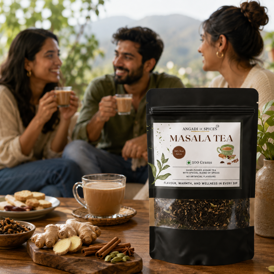 Spice-Crafted Masala Chai – Assam CTC Tea with Real Spices
