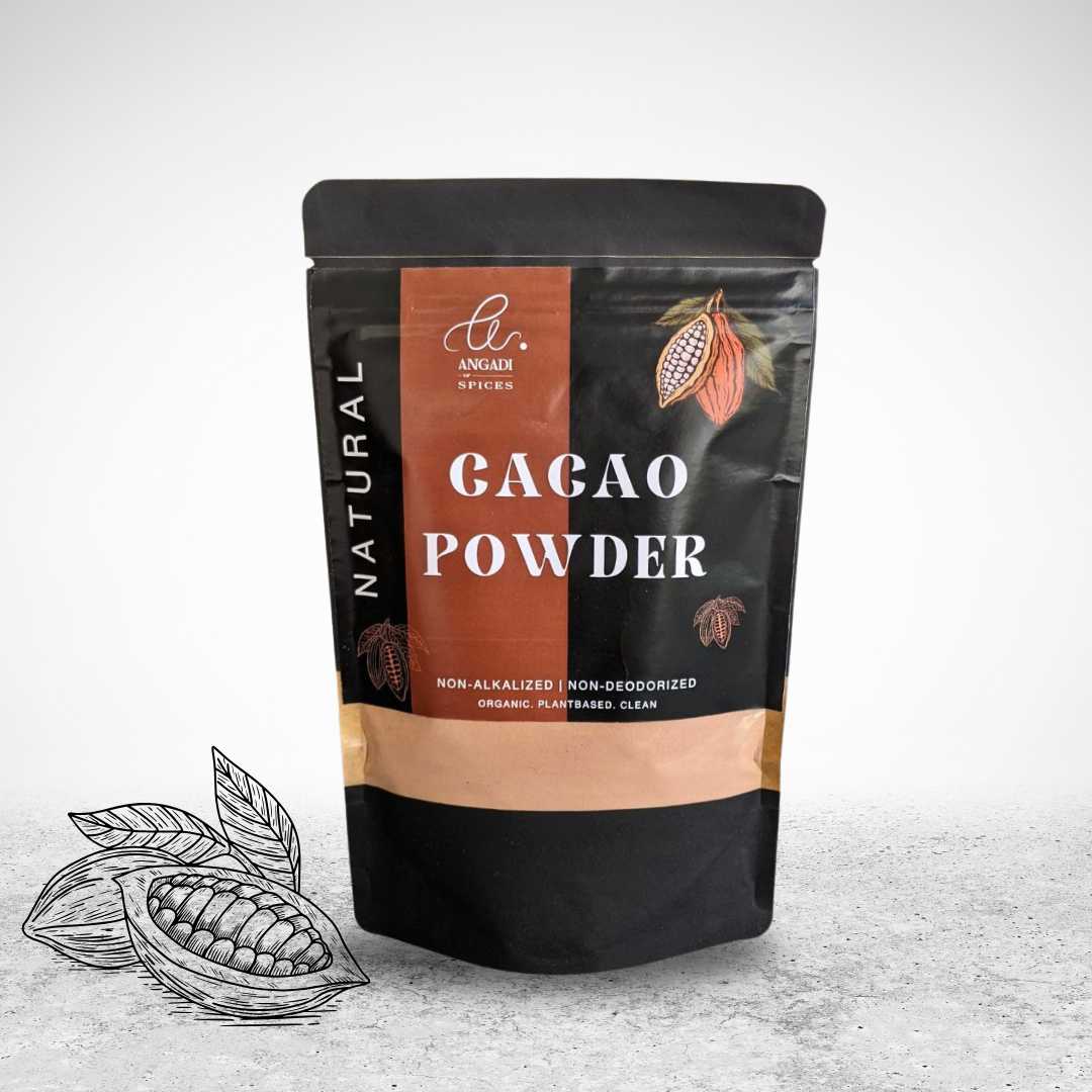 Cacao Powder Vegan | Unprocessed | Gluten-Free | Plant-Powered | Packed with Nutrients