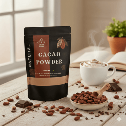Cacao Powder Vegan | Unprocessed | Gluten-Free | Plant-Powered | Packed with Nutrients