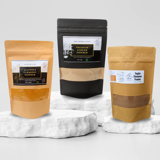 FlavourCore Combo – Turmeric, Ginger & Cinnamon