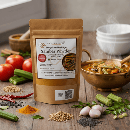 Bengaluru Heritage Sambar Powder – Authentic South Indian Spice Blend