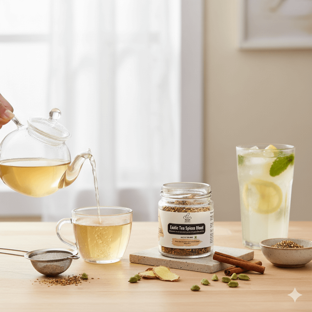 Sensory Reset | Signature Tea Spices Blend | Caffeine-Free Aromatic Infusion for Tea, Coffee, or Hot Water