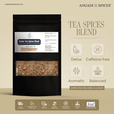 Exotic Tea Spices Blend | Infuse Your Tea Ritual with Flavorful Delight