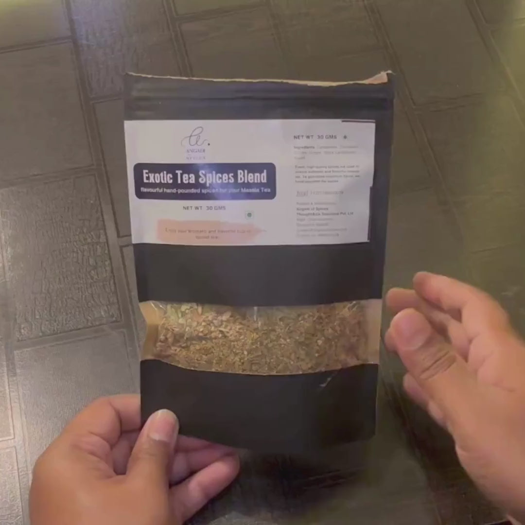 Sensory Reset | Signature Tea Spices Blend | Caffeine-Free Aromatic Infusion for Tea, Coffee, or Hot Water