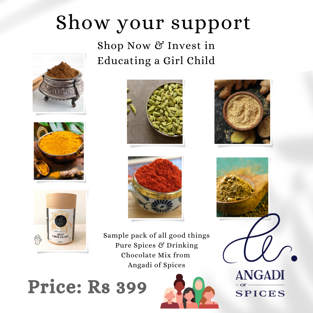 Support a Girl Child Education Spice Box